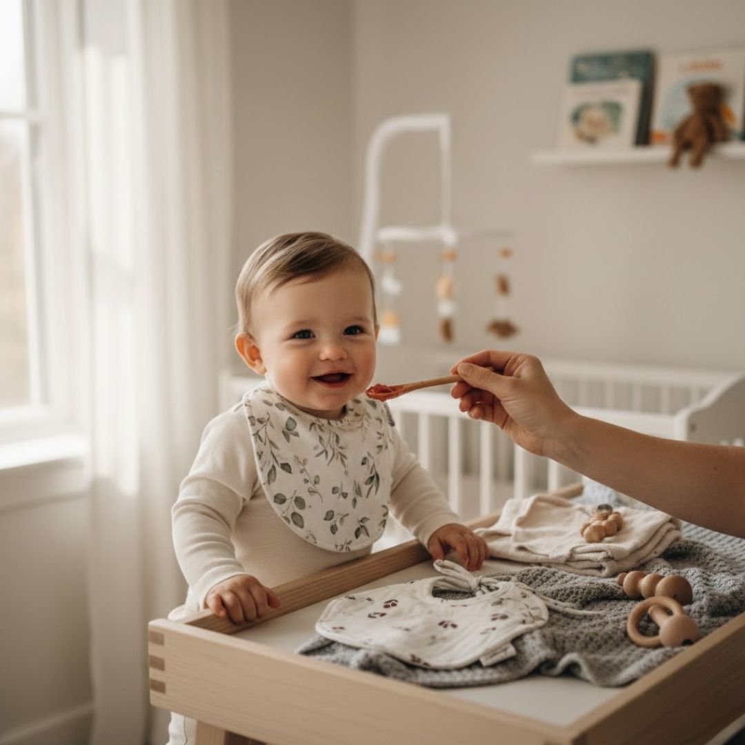 Spring Field Organic Bib Set